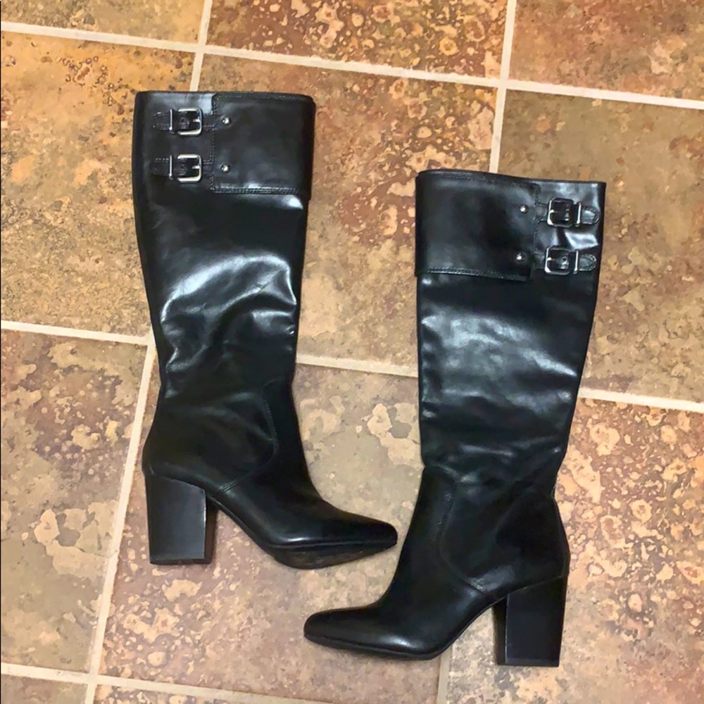 Antonio Melani Black Knee High Boots